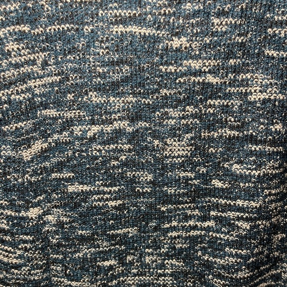 Talbots women’s tweed, teal and black short sleeve holiday dress dark fairy 24W - Picture 3 of 8